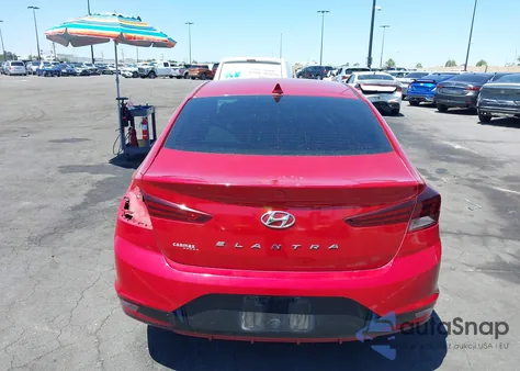 2019 Hyundai Elantra Value Edition from USA, damaged, VIN 5NPD84LF0KH455907